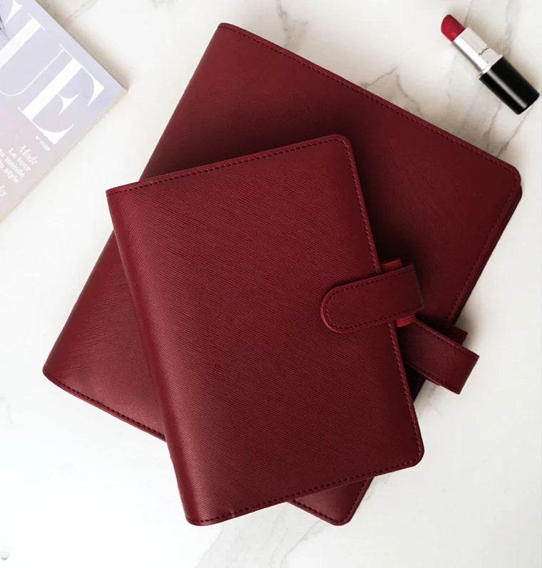 Organiseur FILOFAX Saffiano - Personal - Dark Cherry