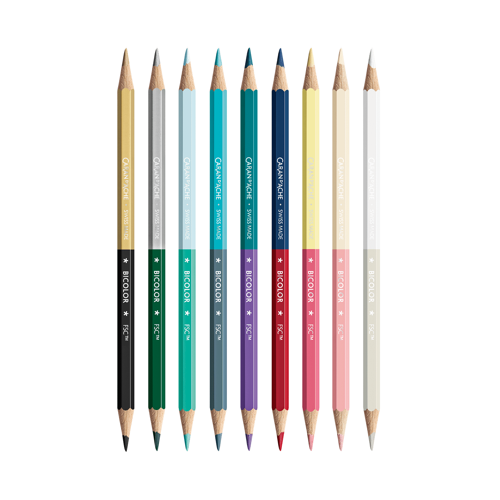 Set couleur ALPINE FROST Édition Spéciale - CARAN D'ACHE - 7630002360906