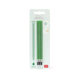 Set de 3 recharges LEGAMI pour stylo à encre gel effaçable - Vert