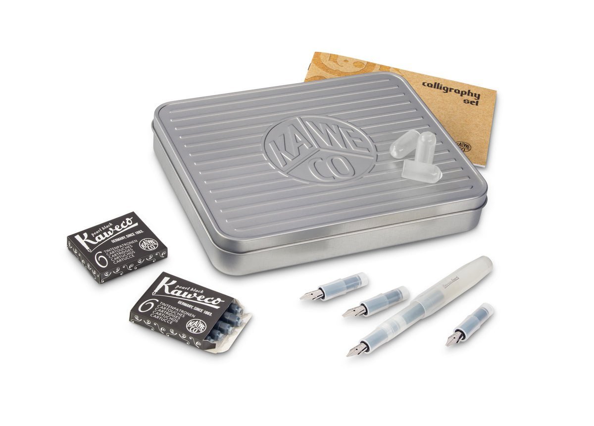 Set de calligraphie KAWECO Sport - Natural Coconut - 1.1/1.5/1.9/2.3 - 4250278615109