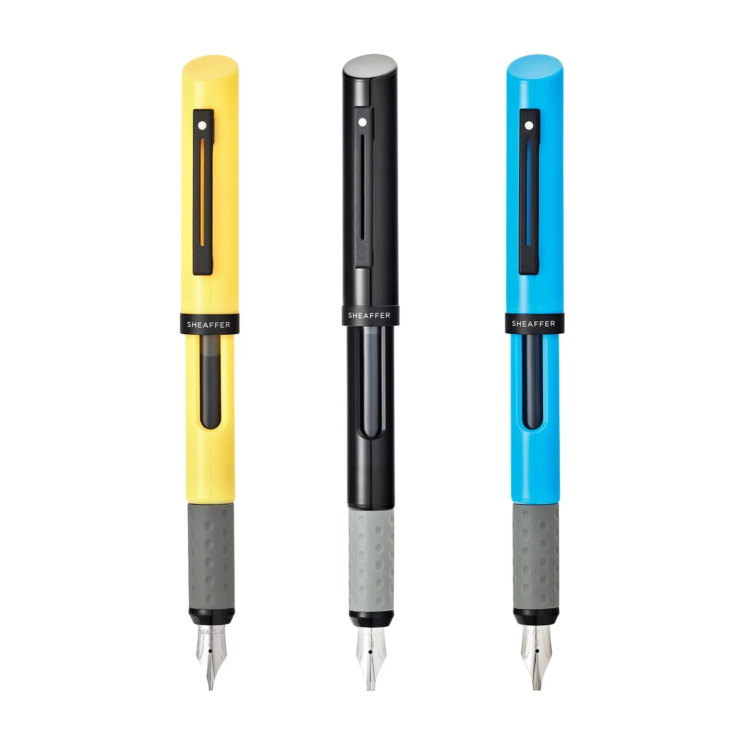 Set de calligraphie SHEAFFER Maxikit - Black/Yellow/Blue - 1.0/1.5/2.0 - 0074040342130