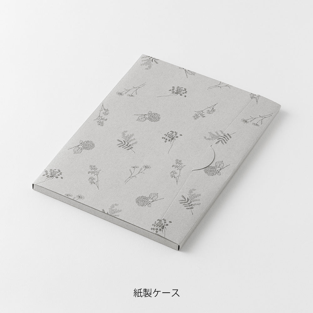 Set de correspondance MIDORI washi Hanairo - Blanc - 4902805869287