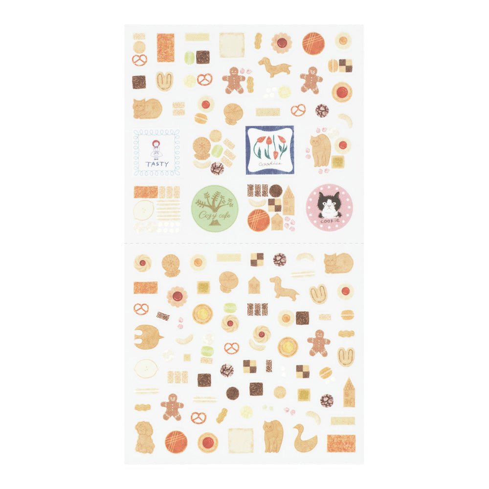 Stickers repositionnables MIDORI Collection - Cookies - 4902805827423