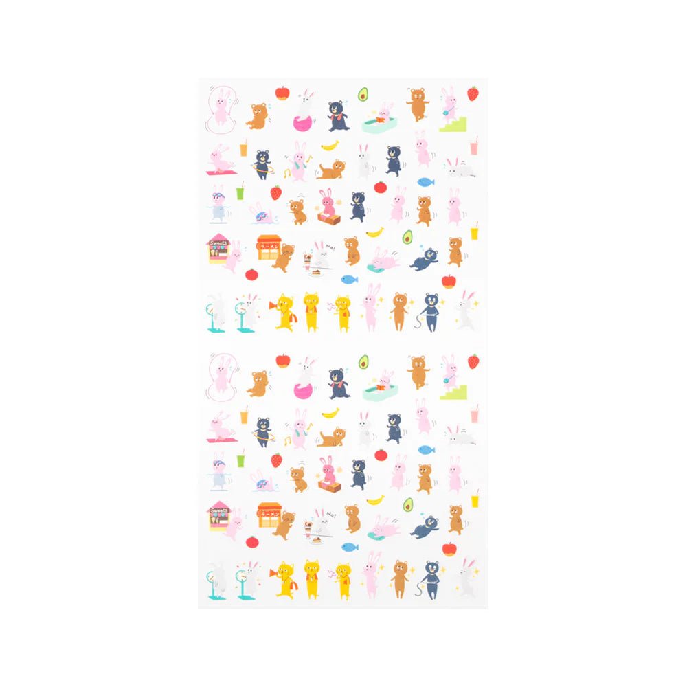 Stickers repositionnables MIDORI Collection - Motivation - 4902805824569