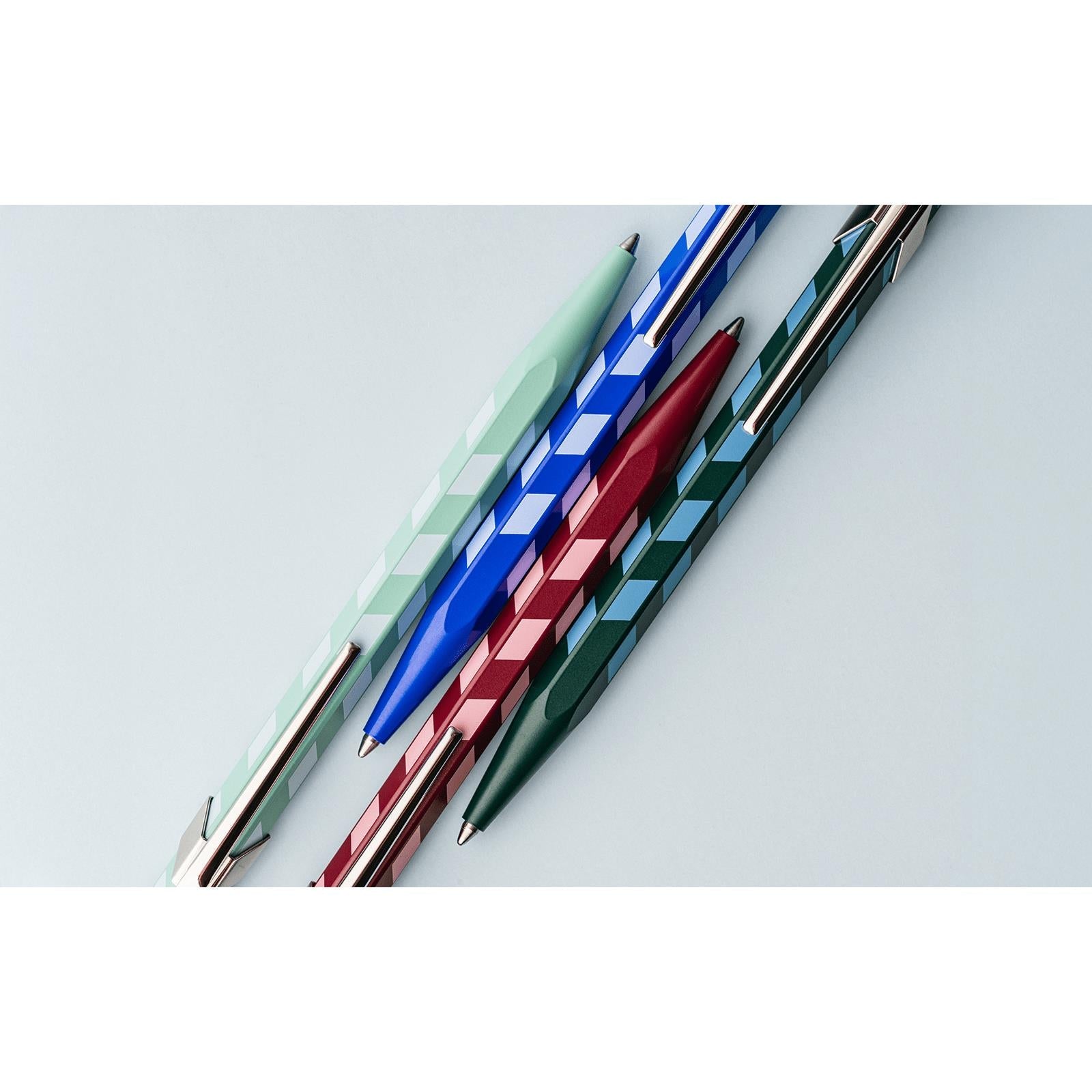 Stylo bille CARAN D'ACHE 849 Mosaic Édition Spéciale - Vert Sapin - 7630002364546