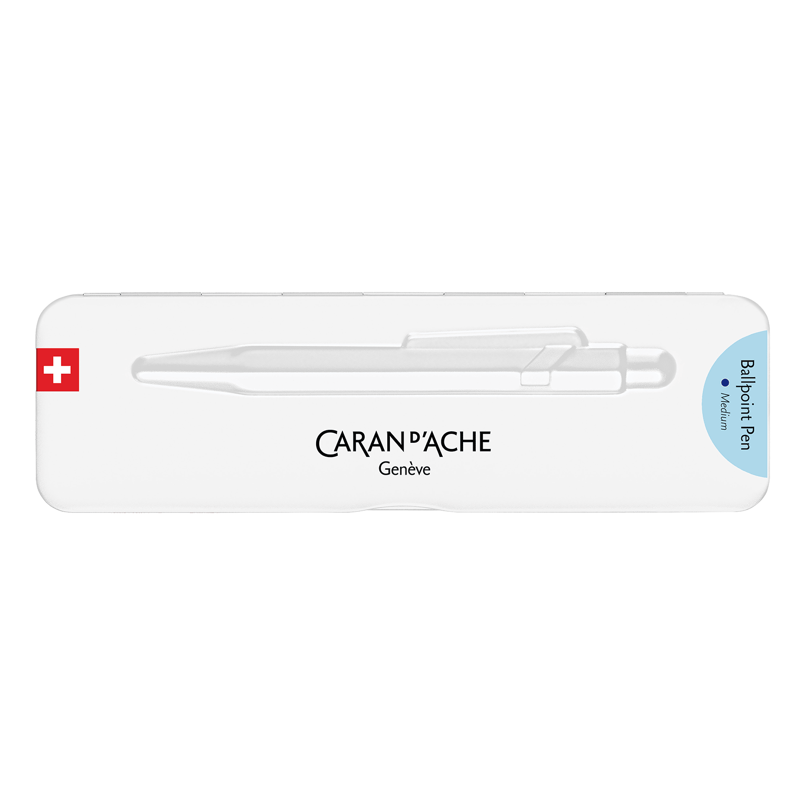 Stylo bille CARAN D'ACHE 849 Pastel - Bleu Pastel - 