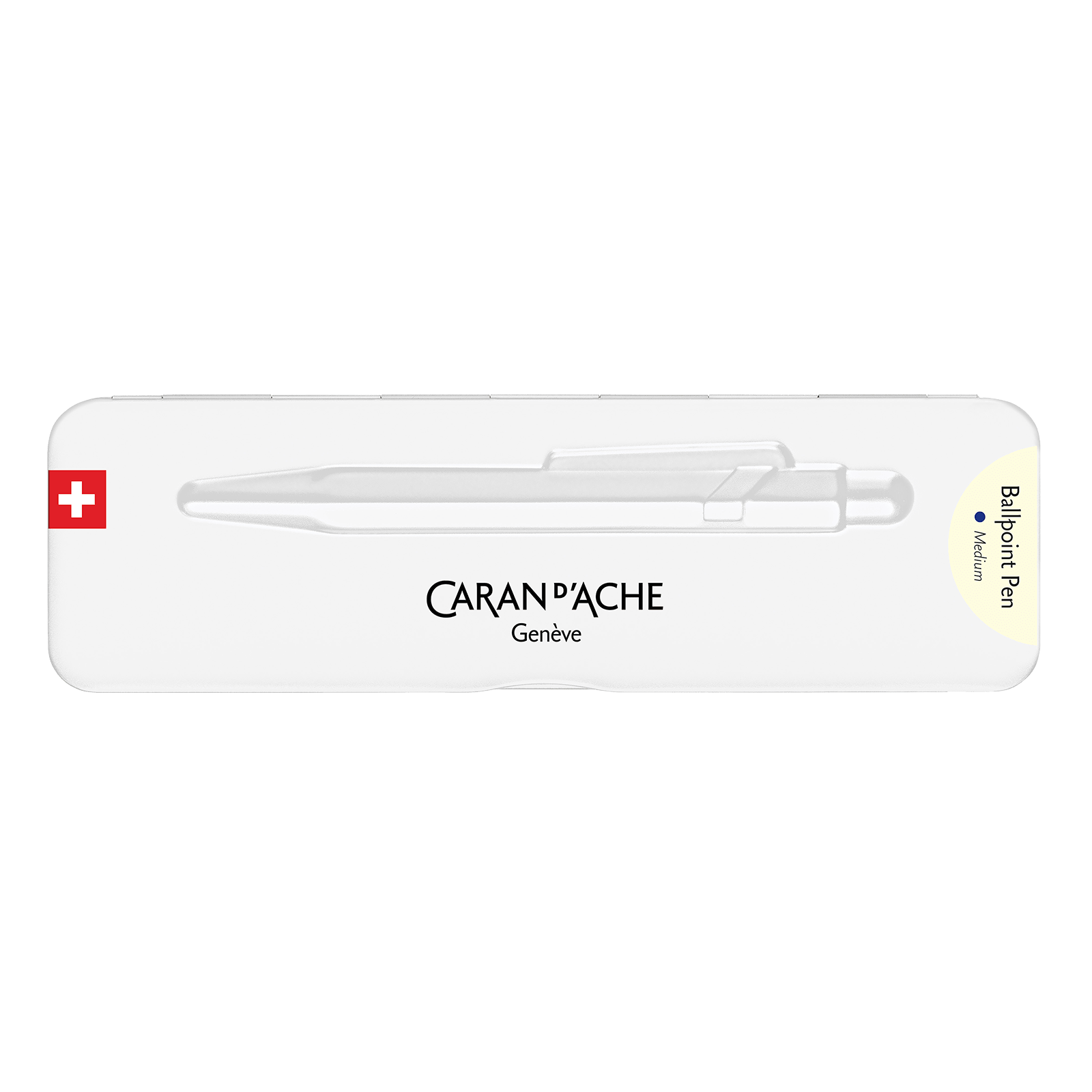 Stylo bille CARAN D'ACHE 849 Pastel - Jaune Pastel - 
