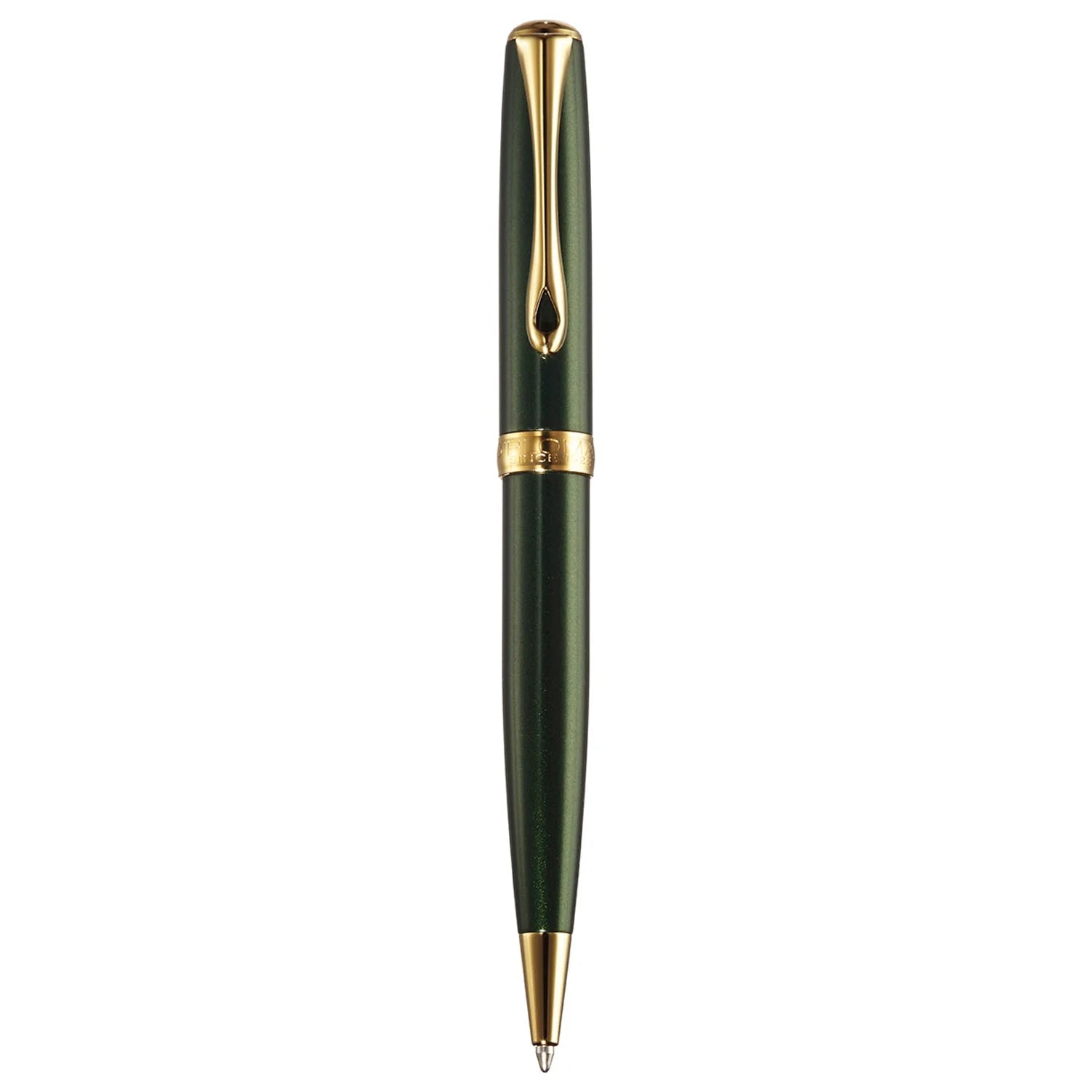 Stylo bille DIPLOMAT Excellence A2 - Evergreen Gold - 4009746010782