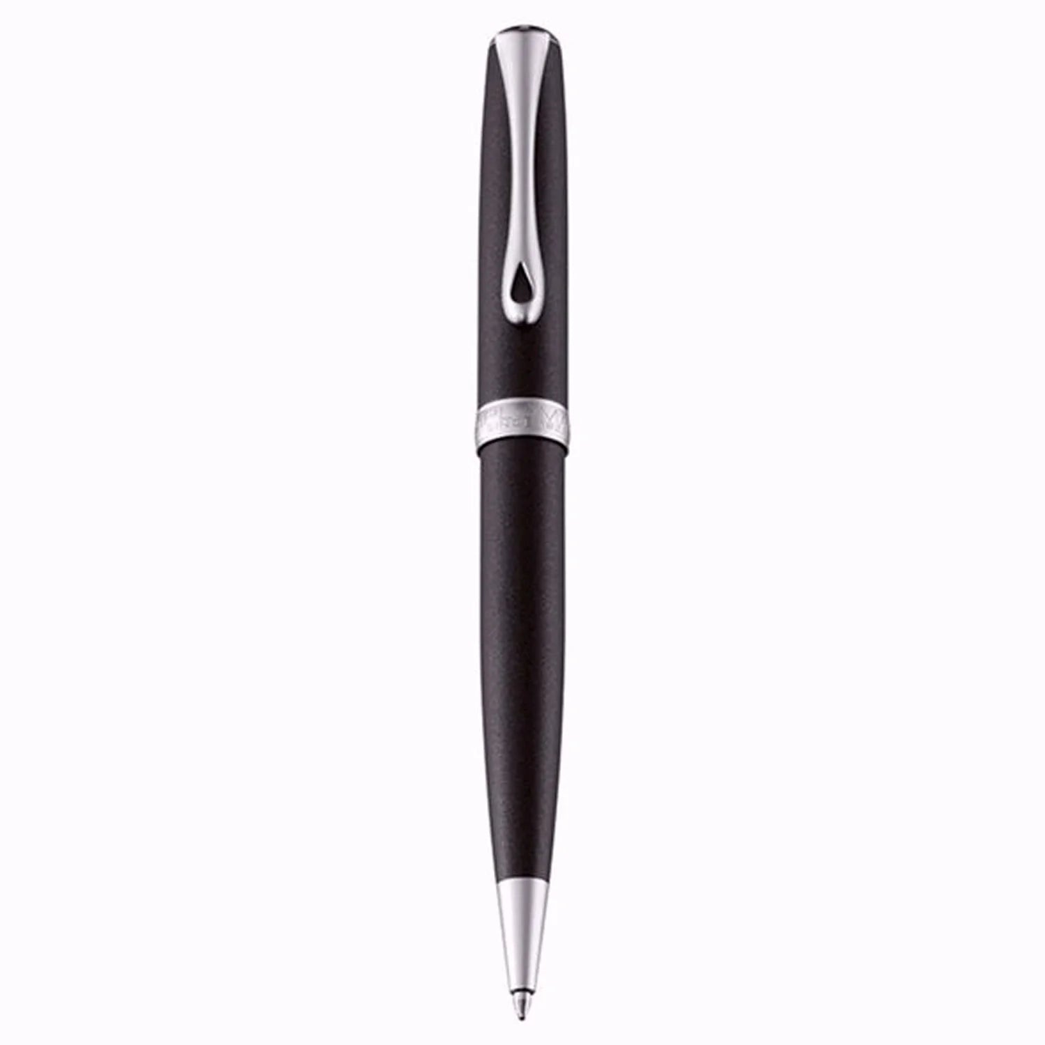 Stylo bille DIPLOMAT Excellence A2 - Lapis Black Matt Chrome - 4009746010010