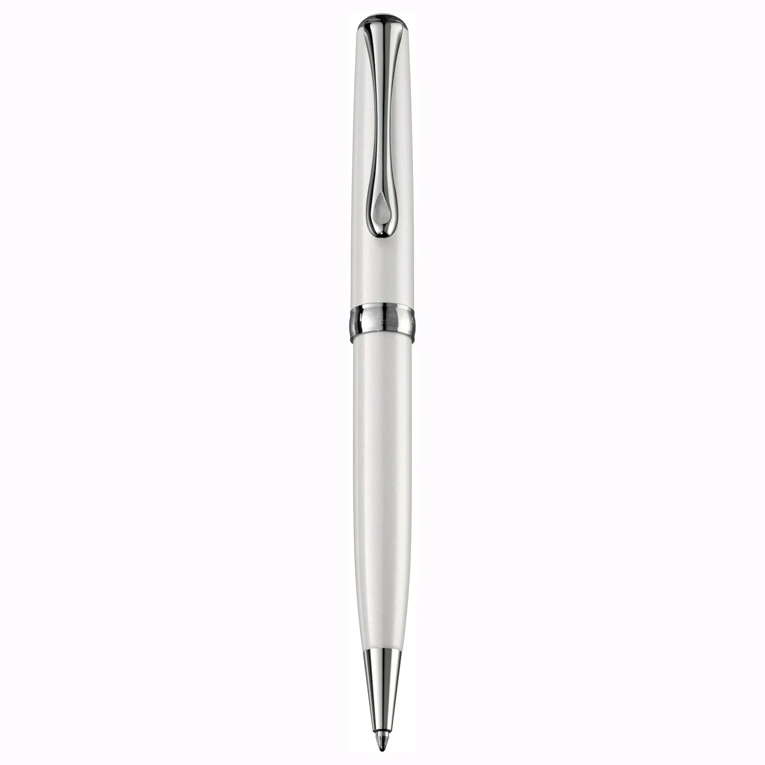 Stylo bille DIPLOMAT Excellence A2 - Pearl White Chrome - 4009746010676