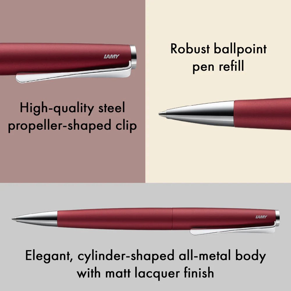 Stylo bille LAMY studio royal red matt Édition Spéciale - 4014519763161