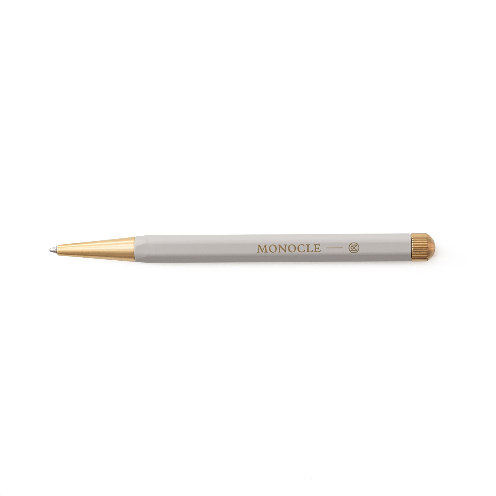 Stylo bille LEUCHTTURM1917 Drehgriffel Nr. 1 Monocle - Light Grey - 4004117587917