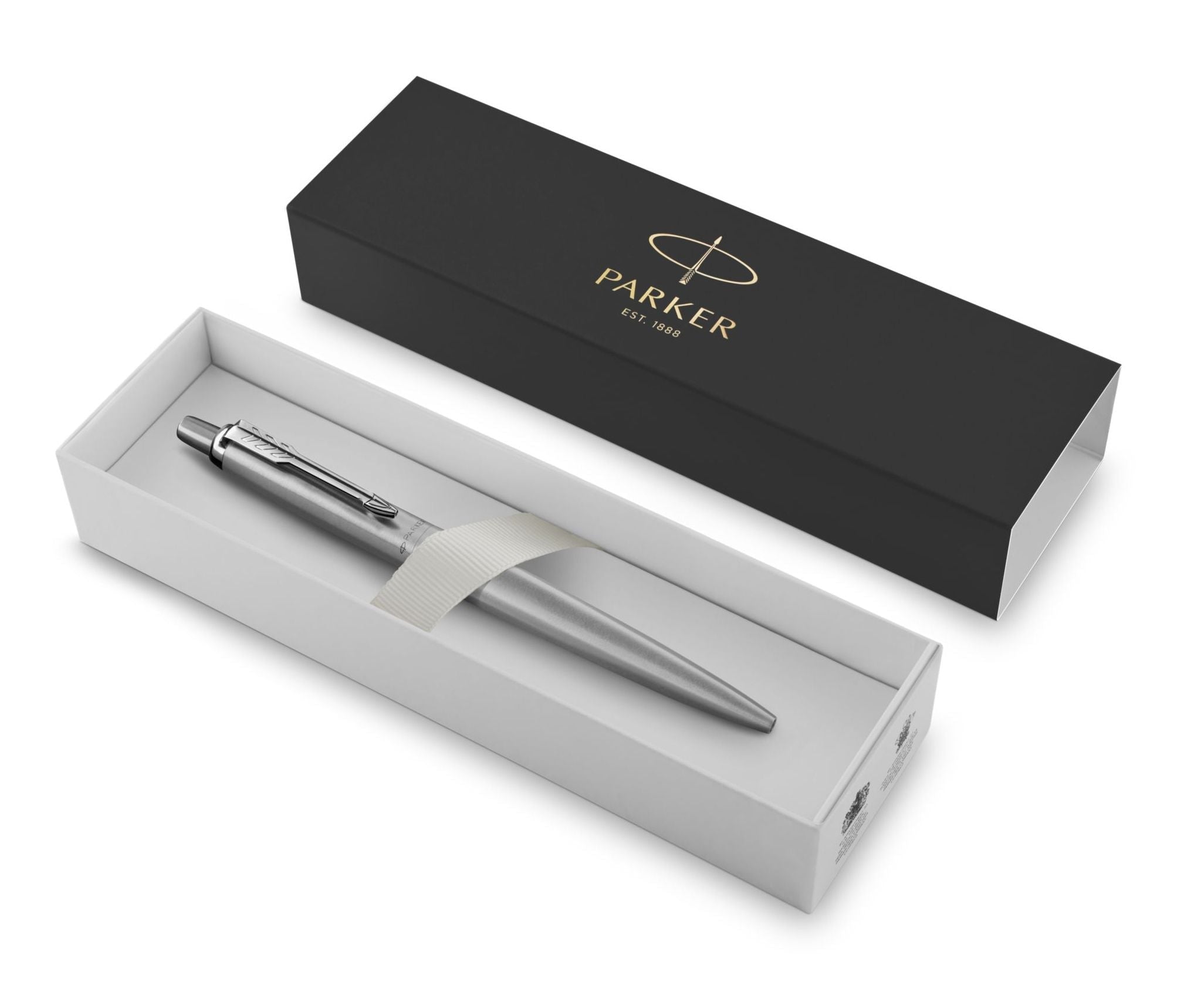 Stylo bille PARKER Jotter XL - Steel CT - 