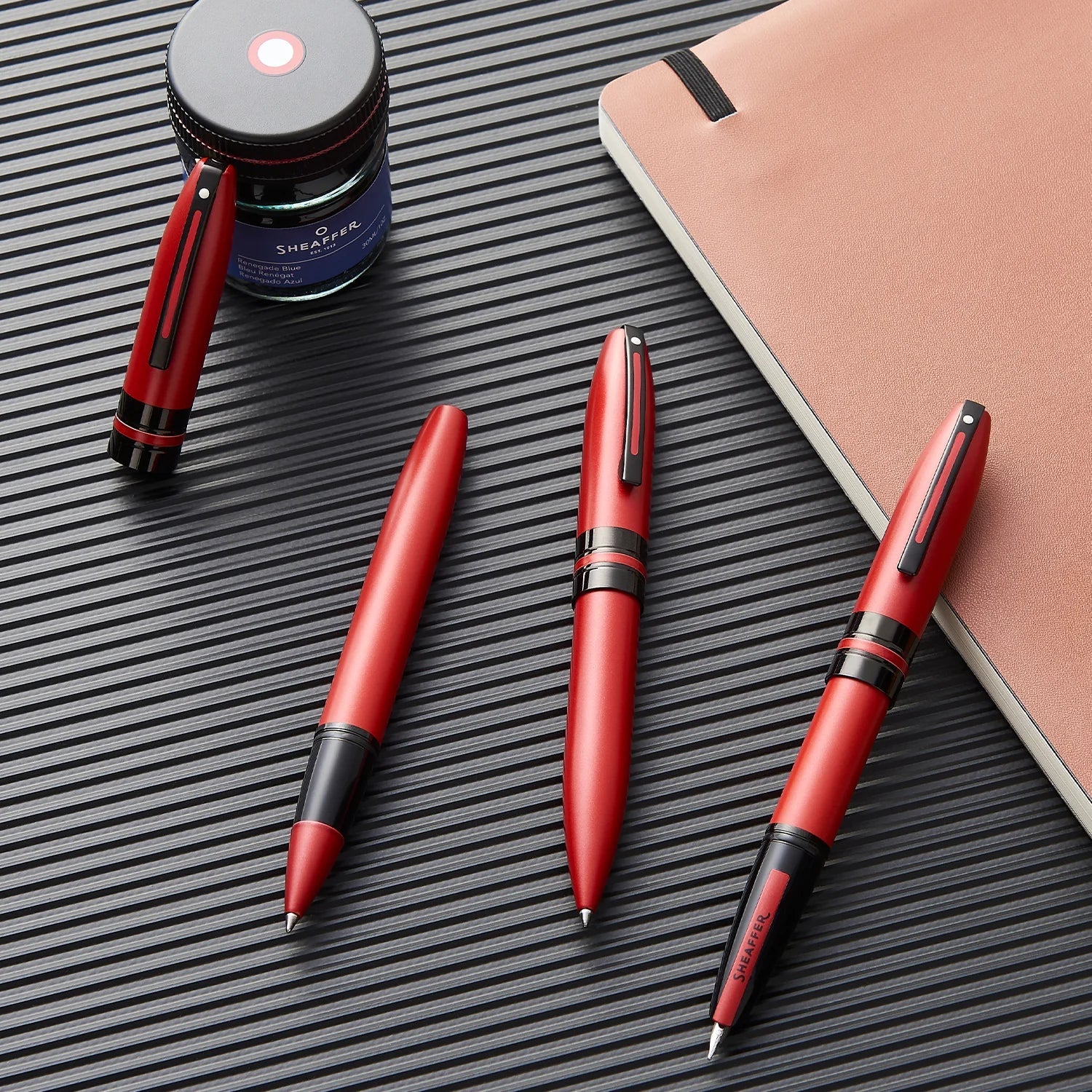 Stylo bille SHEAFFER Icon - Gloss Metallic Red BT - 0074040261240