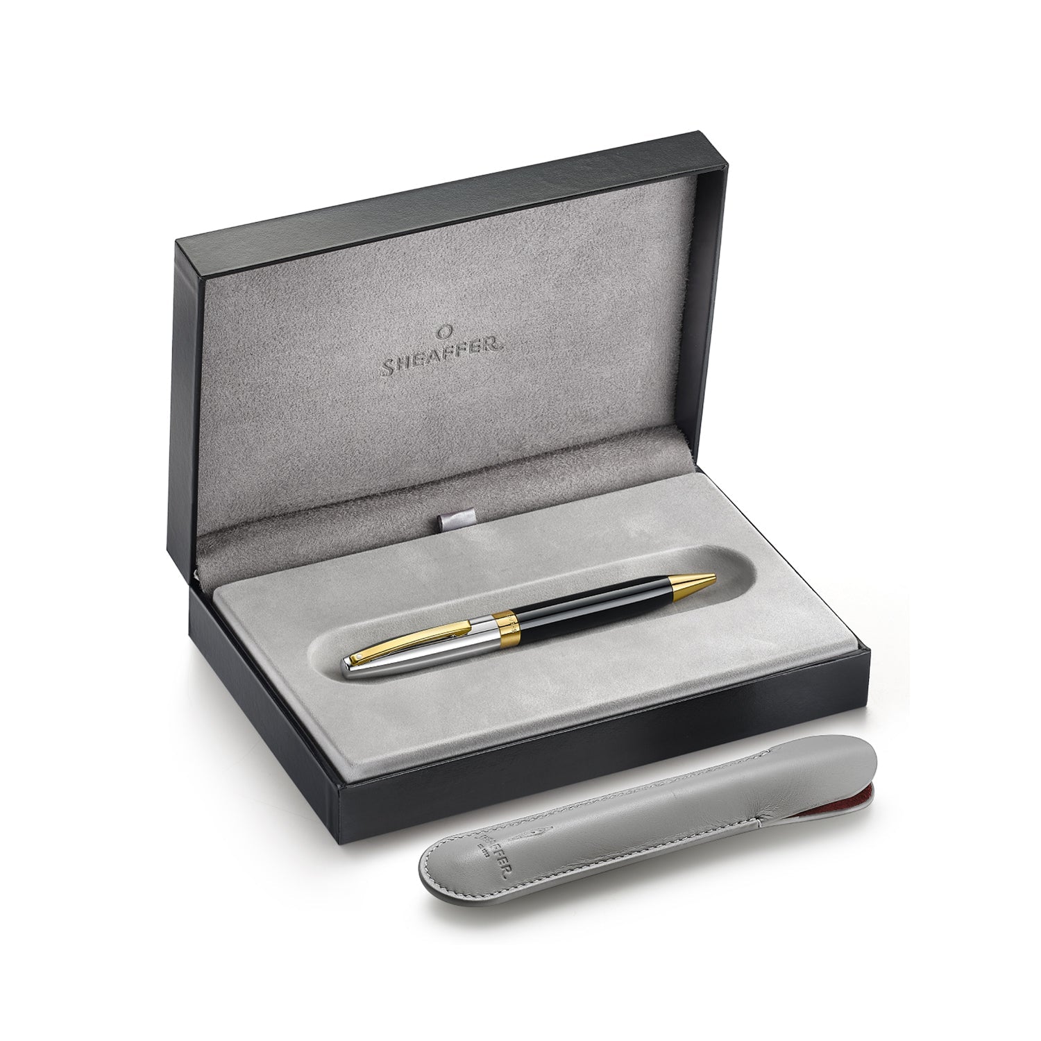 Stylo bille SHEAFFER Legacy - Chrome/Gold GT - 