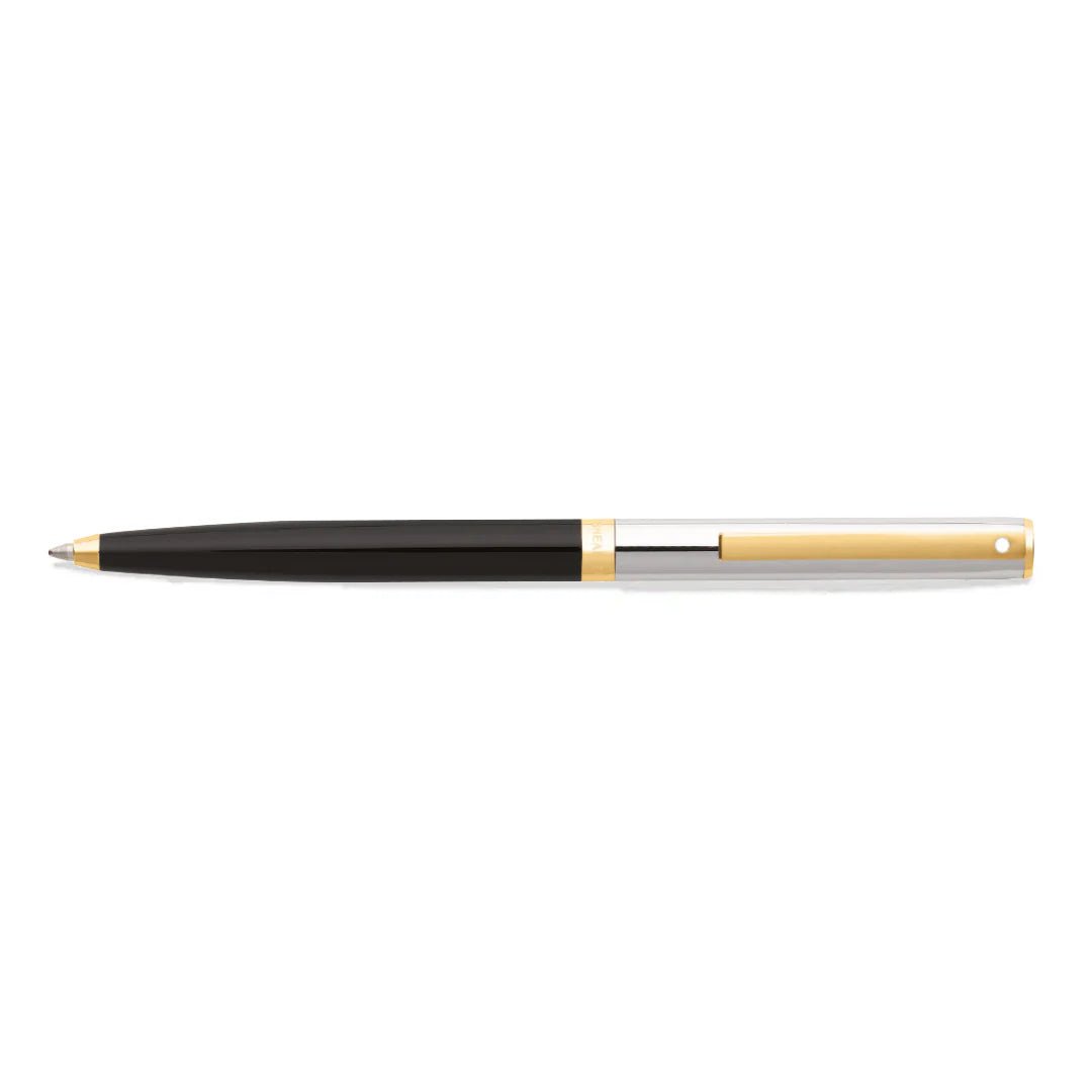 Stylo bille SHEAFFER Sagaris - Gloss Black & Chrome GT - 0074040179347