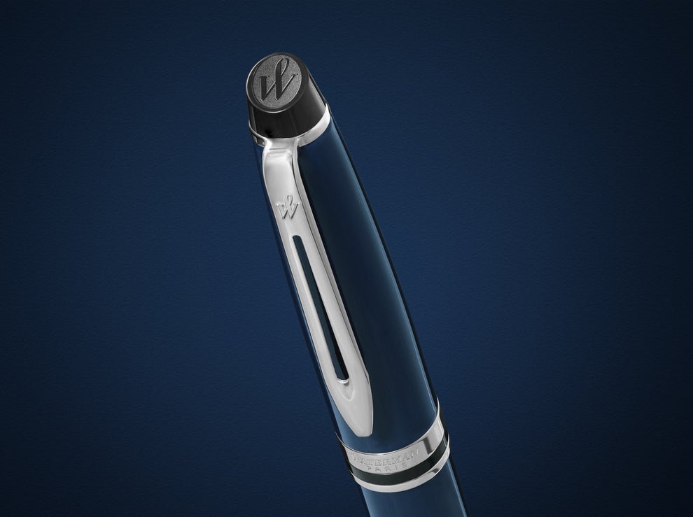 Stylo bille WATERMAN Expert - Bleu Laqué CT - 3026982142092