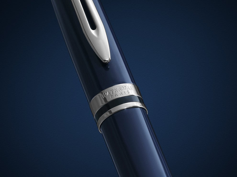 Stylo bille WATERMAN Expert - Bleu Laqué CT - 3026982142092