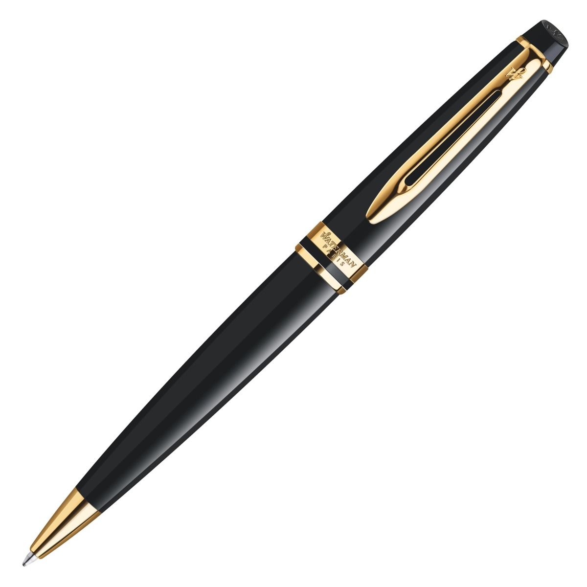 Stylo bille WATERMAN Expert - Noir Laqué GT - 3501170951705