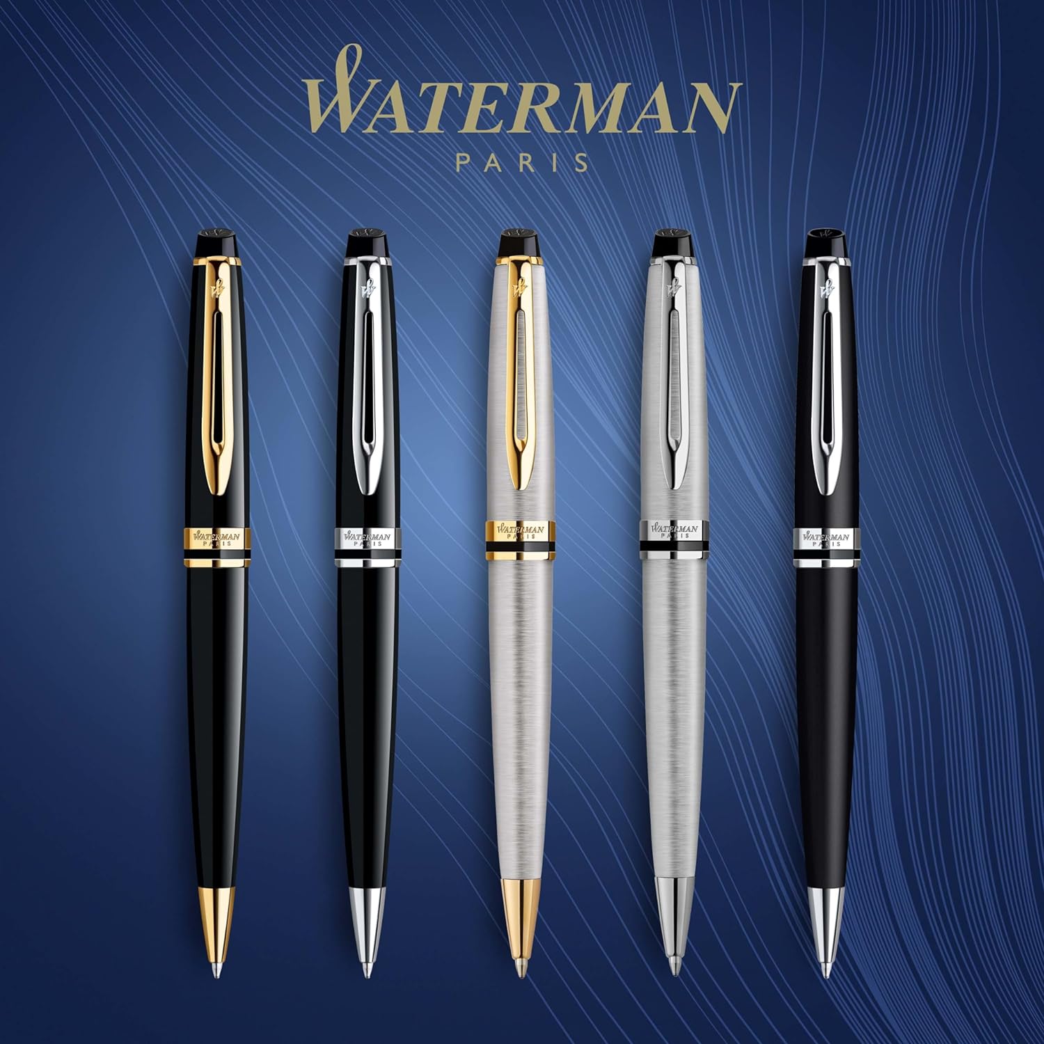 Stylo bille WATERMAN Expert - Noir Mat CT - 3501170951903
