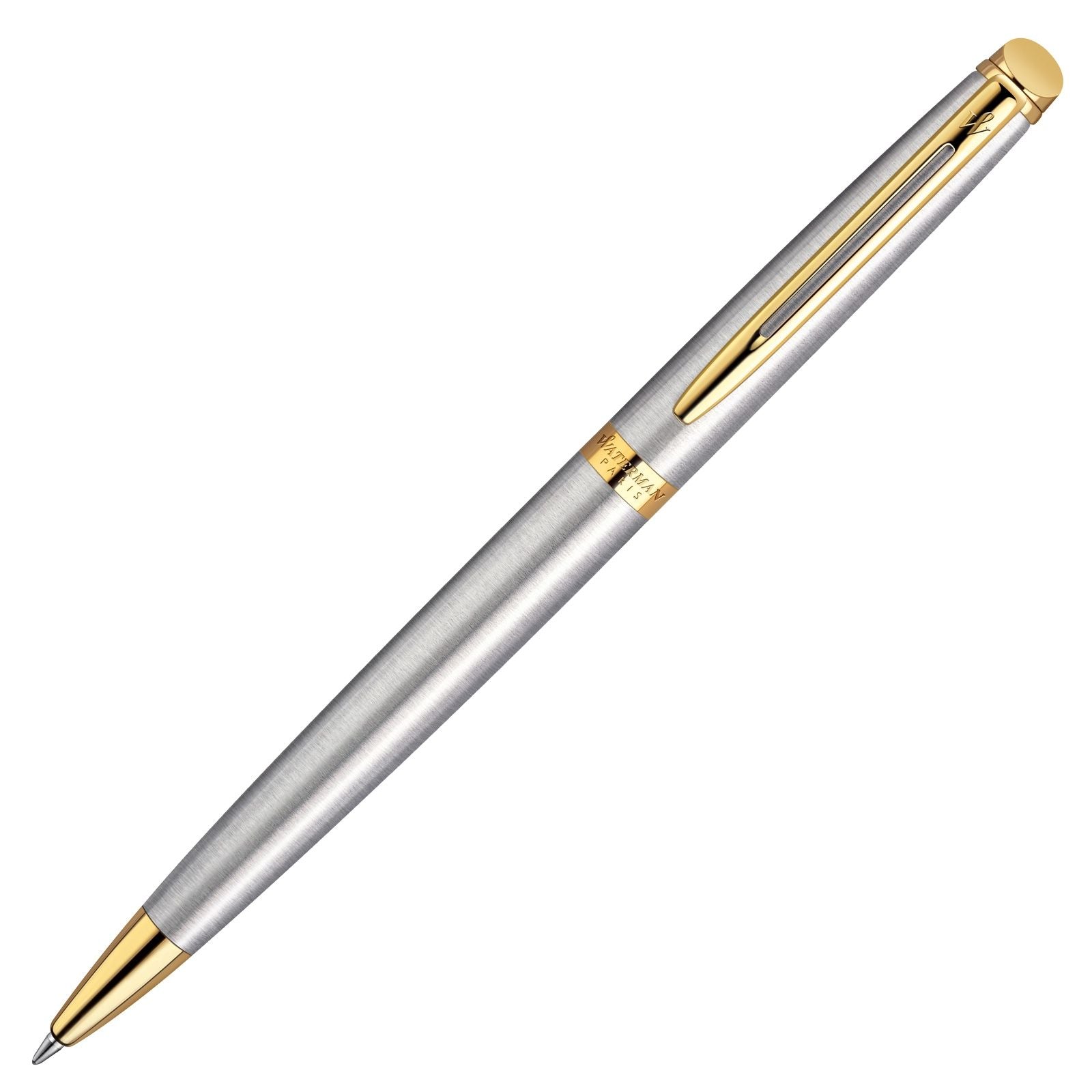 Stylo bille WATERMAN Hémisphère - Acier Métallisé GT - 3501170920374