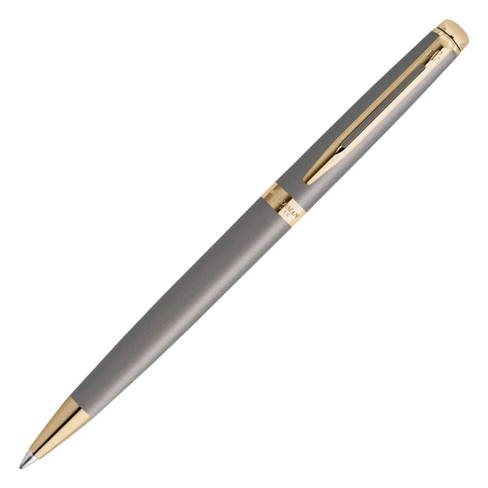 Stylo bille WATERMAN Hémisphère l'Édition Discrète - Gris Métallisé GT - 