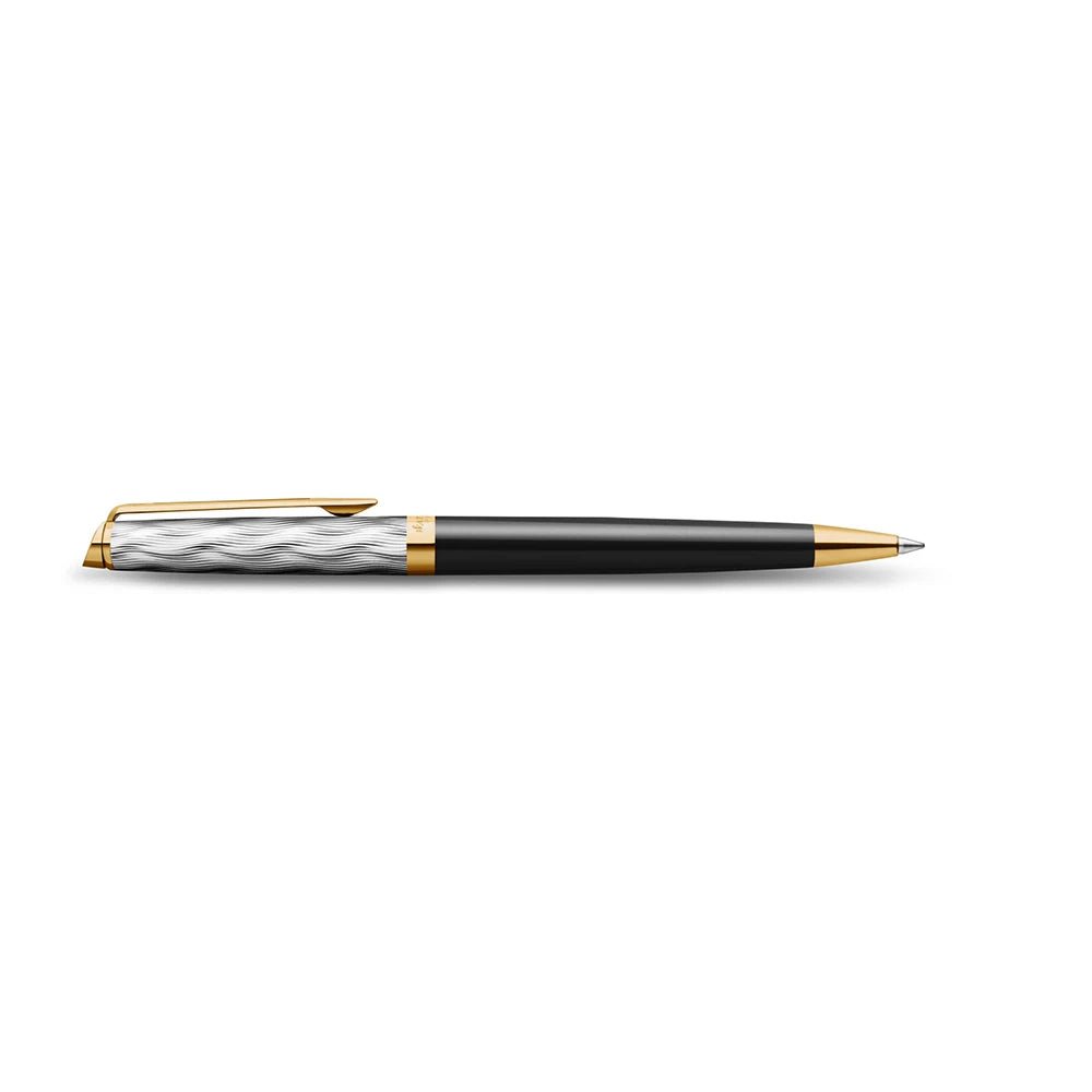 Stylo bille WATERMAN Hémisphère Reflets de Paris - Medium (M) - Noir - -