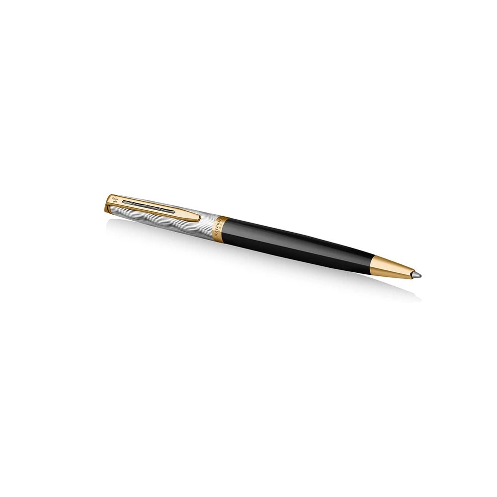 Stylo bille WATERMAN Hémisphère Reflets de Paris - Medium (M) - Noir - -