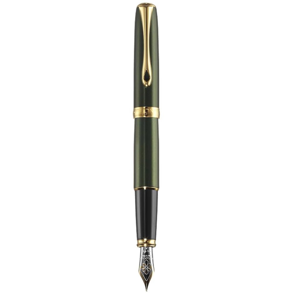 Stylo plume DIPLOMAT Excellence A2 - Evergreen Gold (plume acier) - Extra - fine (EF) - 4009746010737