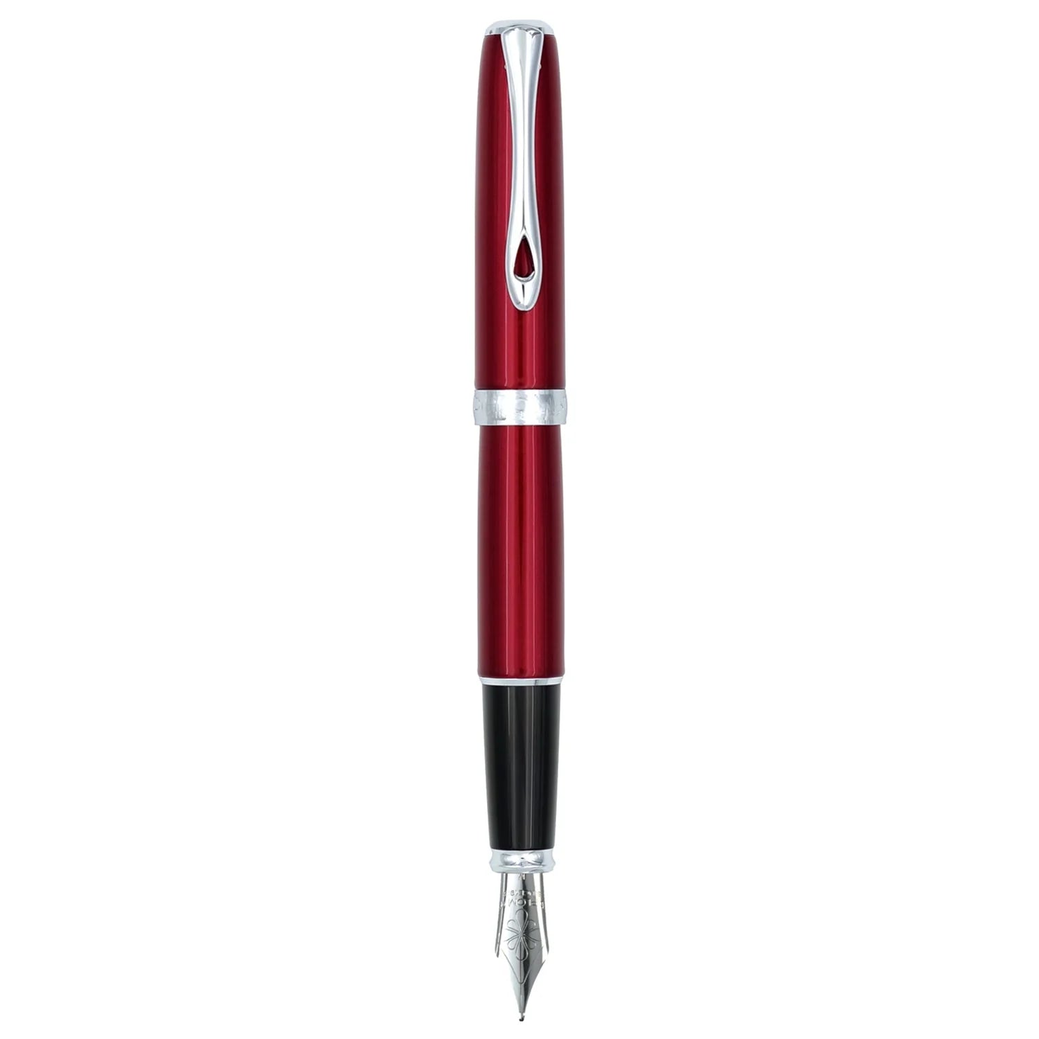 Stylo plume DIPLOMAT Excellence A2 - Magma Red (plume acier) - Extra - fine (EF) - 4009746016777