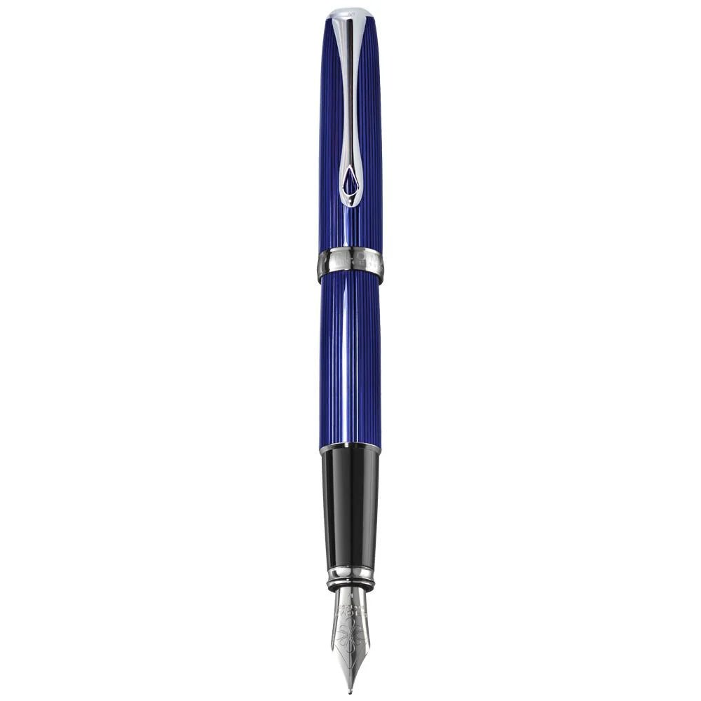 Stylo plume DIPLOMAT Excellence A2 - Skyline Blue (plume acier) - Extra - fine (EF) - 4009746011178