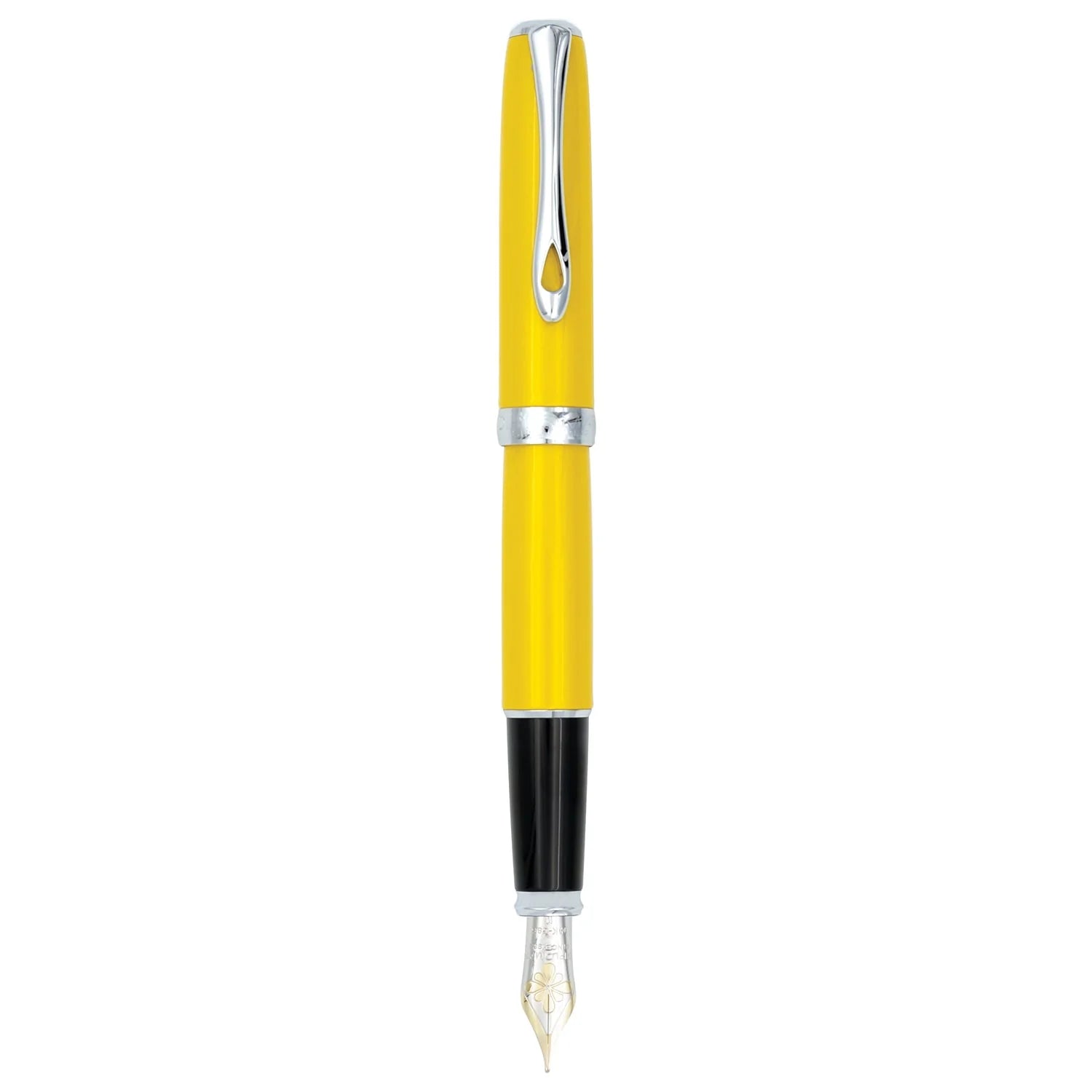 Stylo plume DIPLOMAT Excellence A2 - Yellow Chrome (plume or 14k) - Extra - fine (EF) - 4009746016845