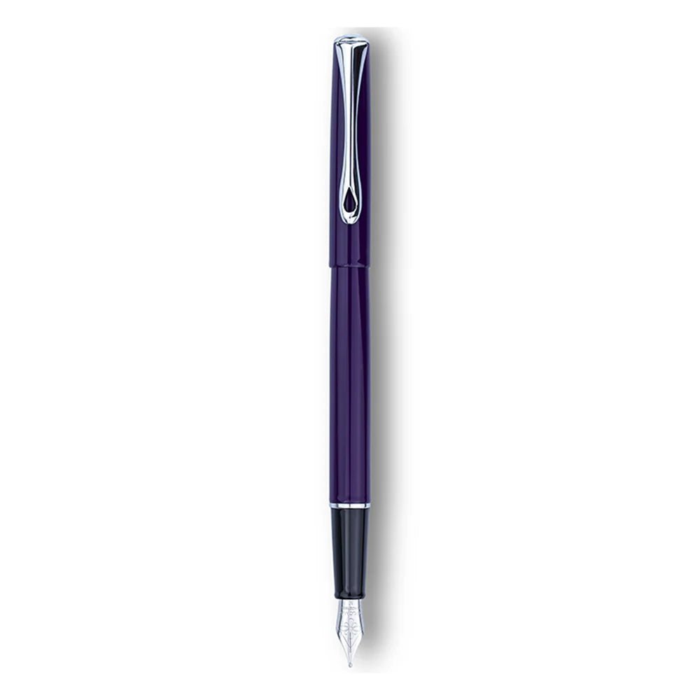Stylo plume DIPLOMAT Traveller - Fine (F) - Deep purple - 4009746014261