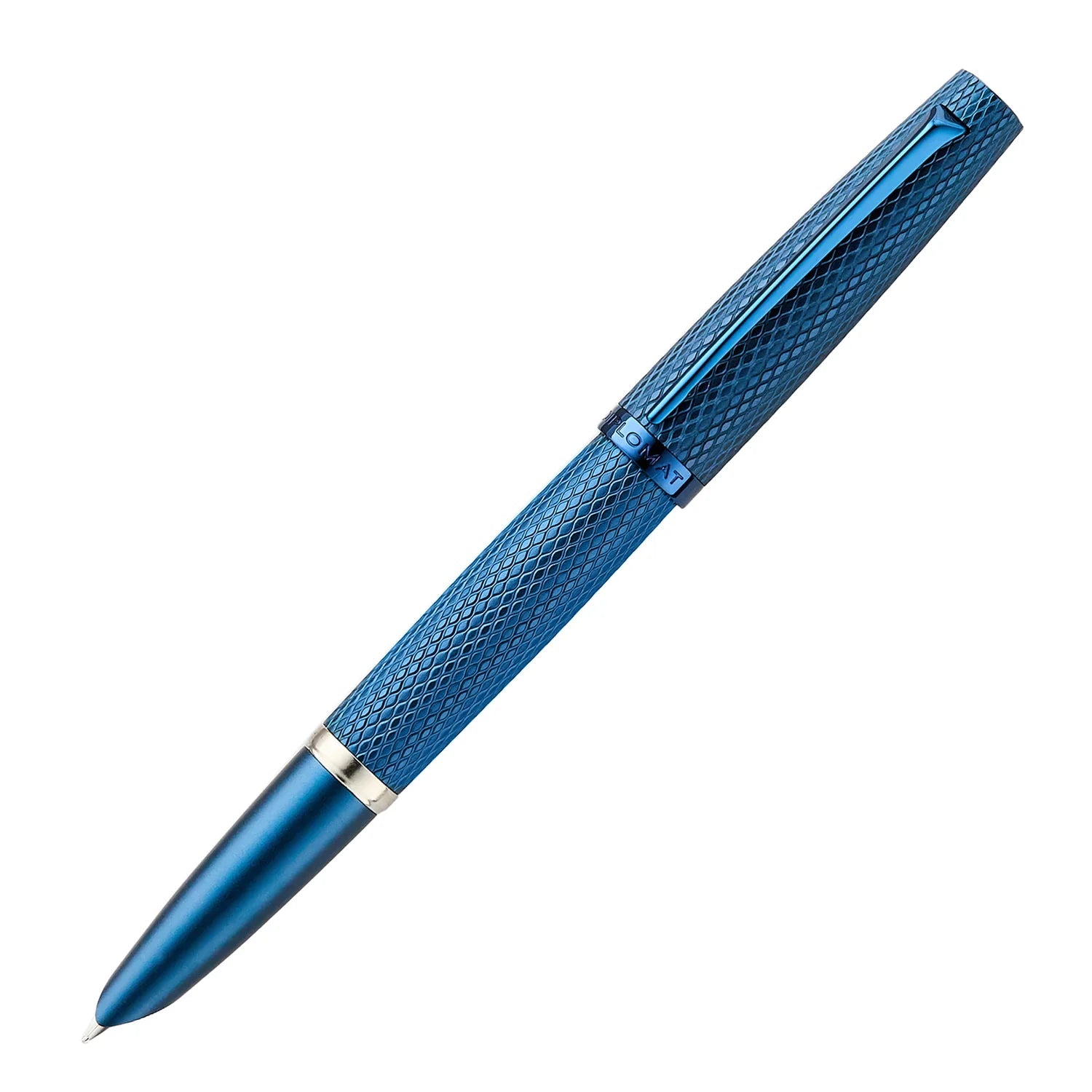 Stylo plume DIPLOMAT Viper - Blue Guilloche - Medium - fine (MF) - 4009746019884