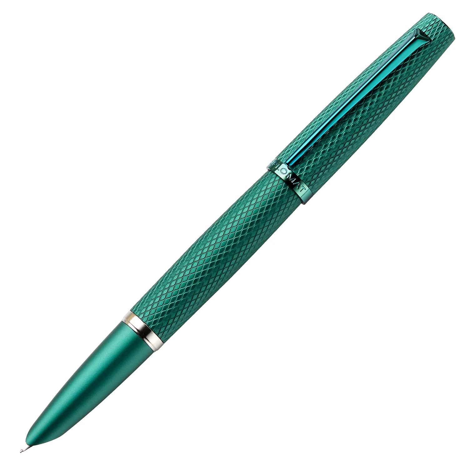 Stylo plume DIPLOMAT Viper - Green Guilloche - Medium - fine (MF) - 4009746020620