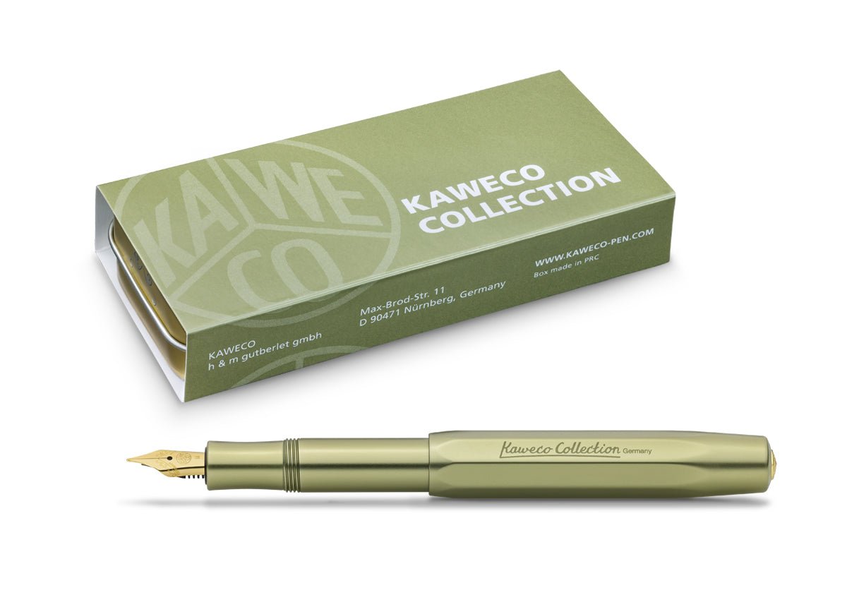 Stylo plume KAWECO Collection Olivine - Extra - fine (EF) - 4251734924773