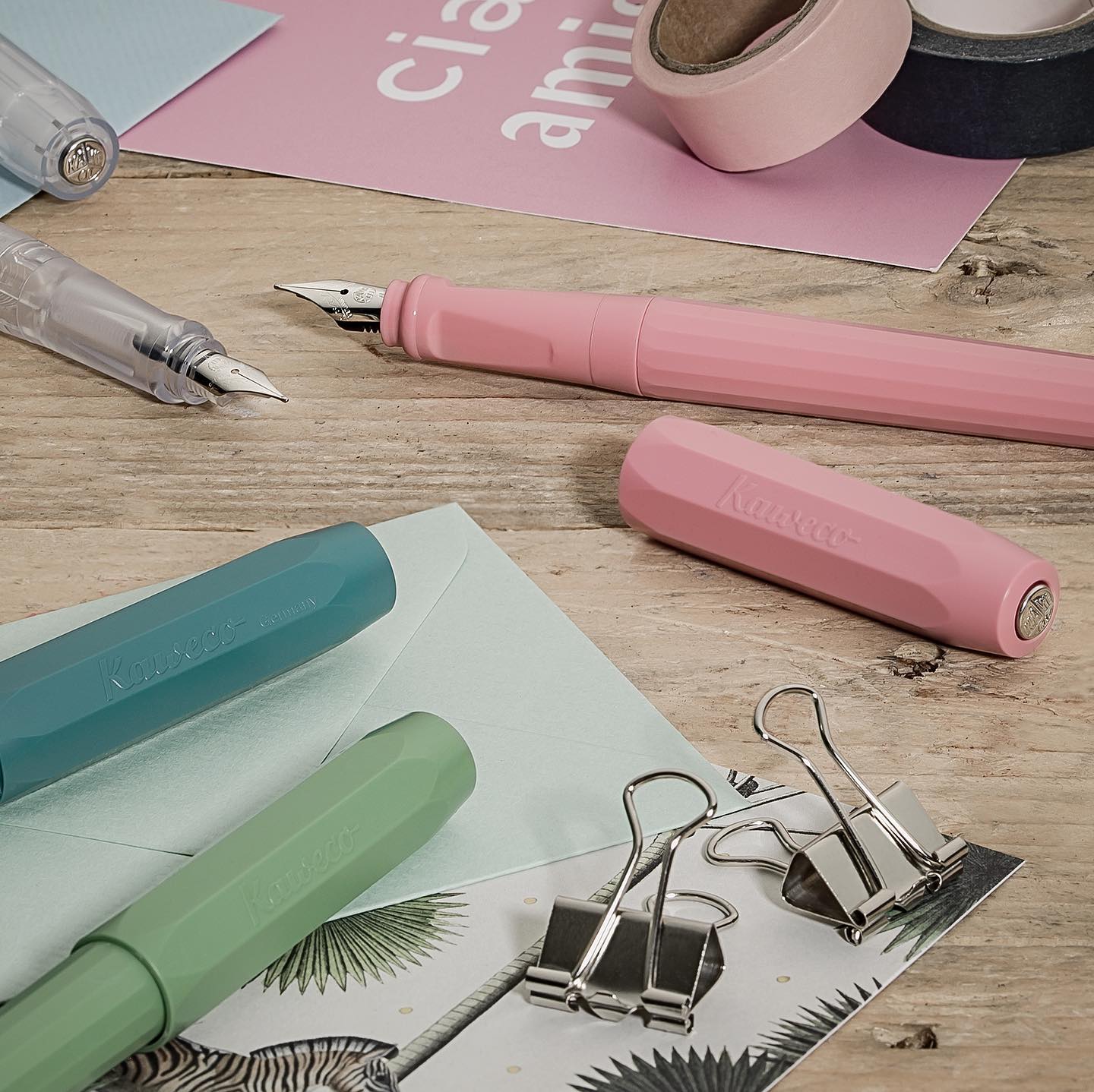 Stylo plume KAWECO Perkeo - All Clear - Fine (F) - 4250278626396