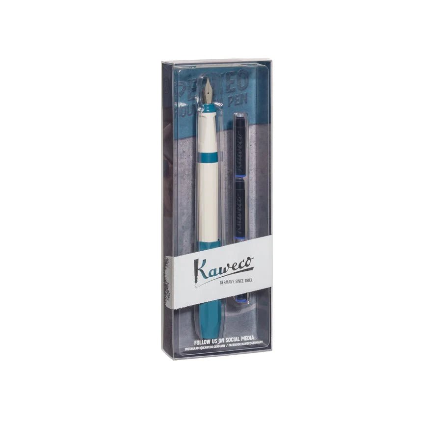Stylo plume KAWECO Perkeo - Old Chambray - Fine (F) - 4250278613174