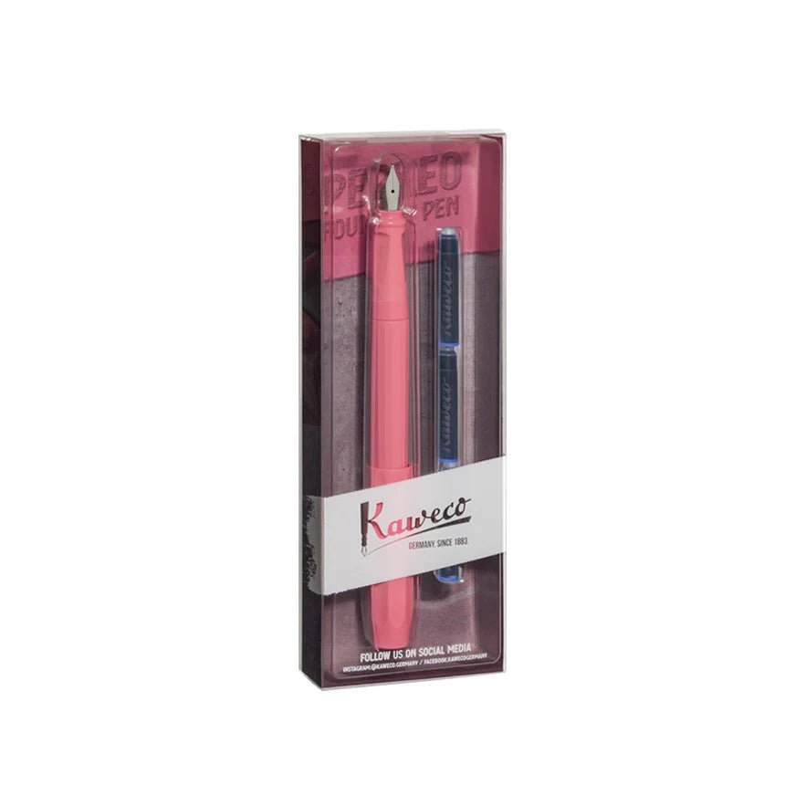 Stylo plume KAWECO Perkeo - Peony Blossom - Fine (F) - 4250278626068