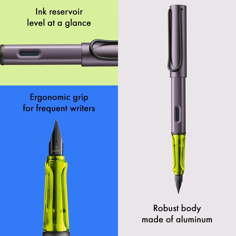 Stylo plume LAMY AL - star Édition Spéciale 2025 - Aubergine - Extra - fine (EF) - 