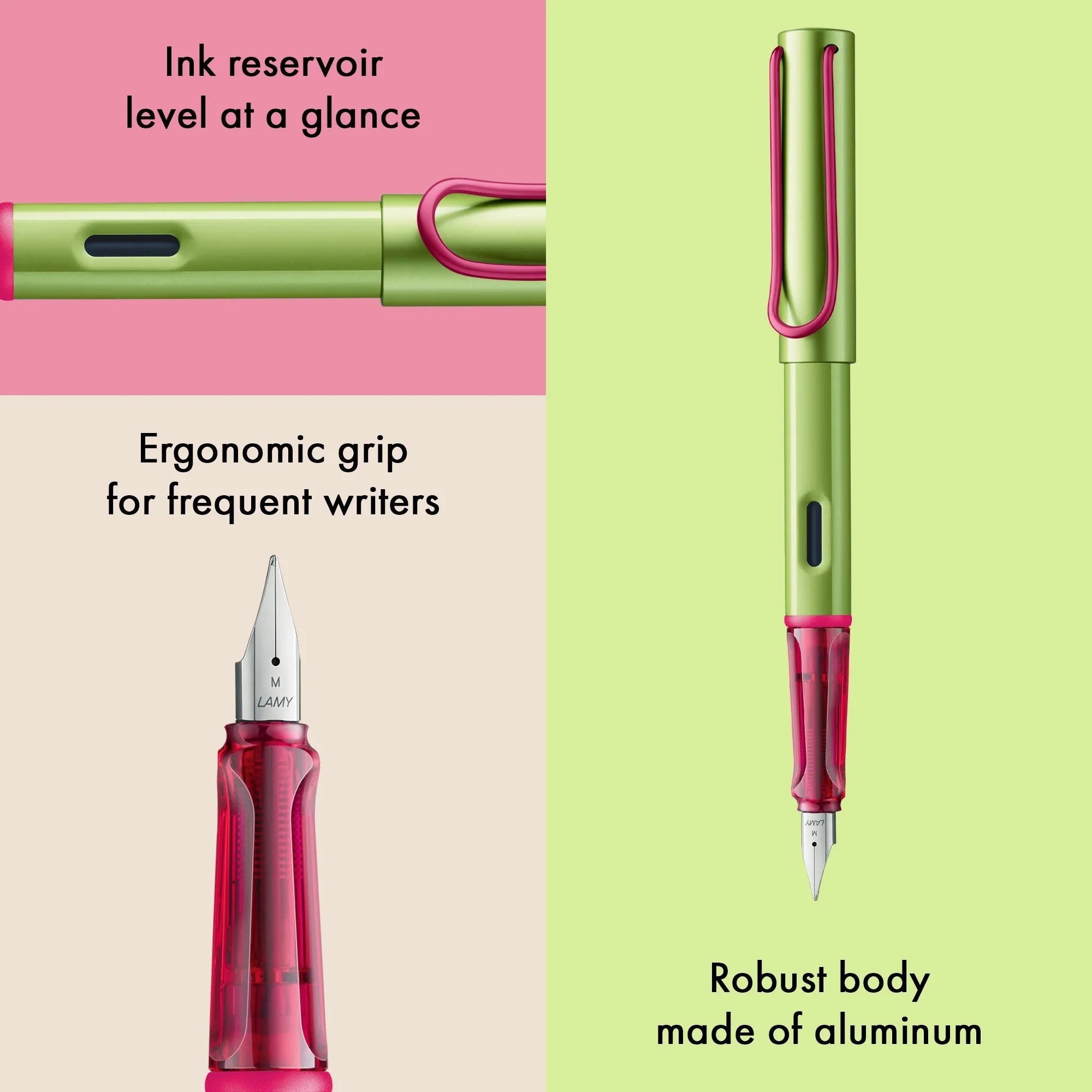 Stylo plume LAMY AL - star Édition Spéciale 2026 - Disco - Extra - fine (EF) - 
