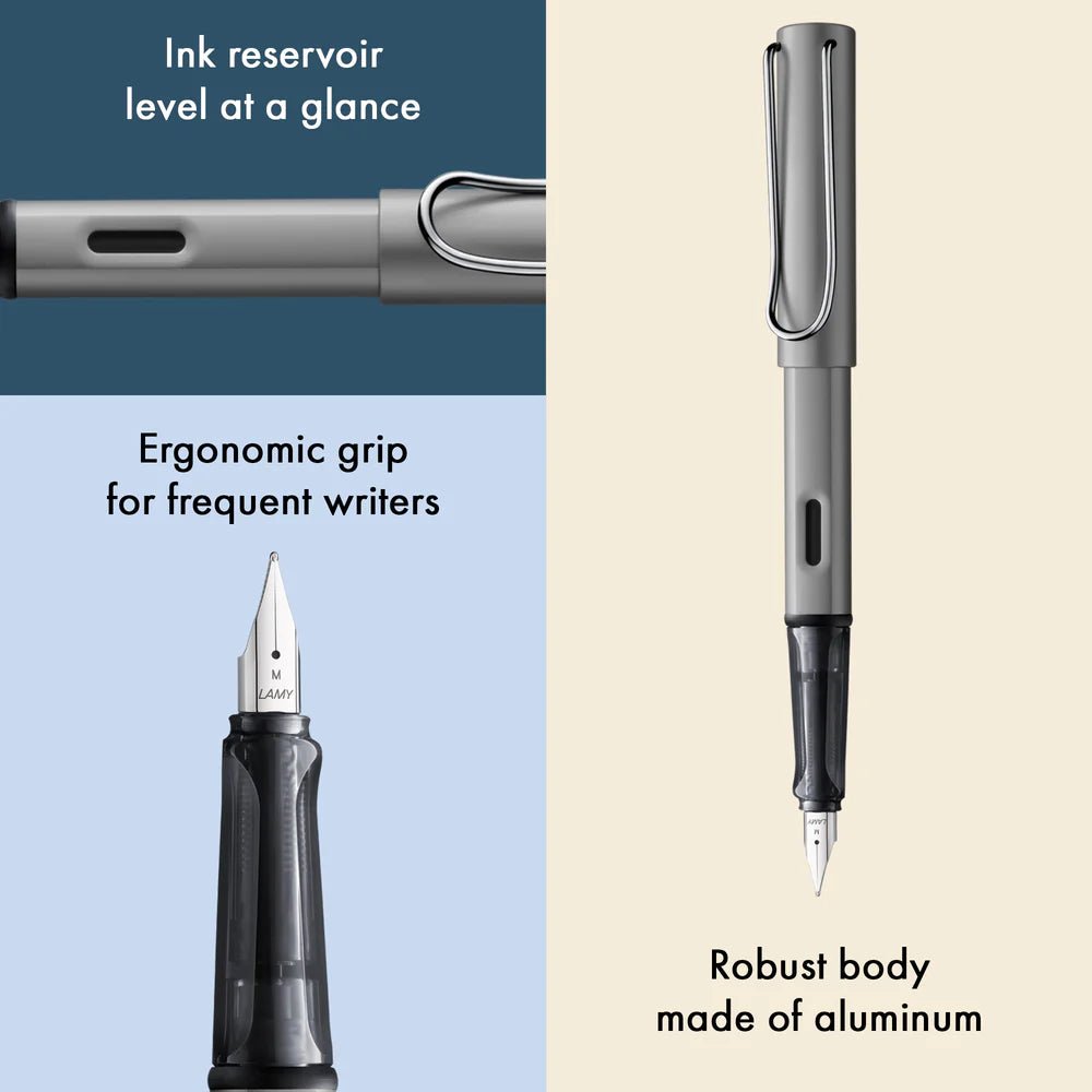 Stylo plume LAMY AL - star - Graphite - Extra - fine (EF) - 4014519204312