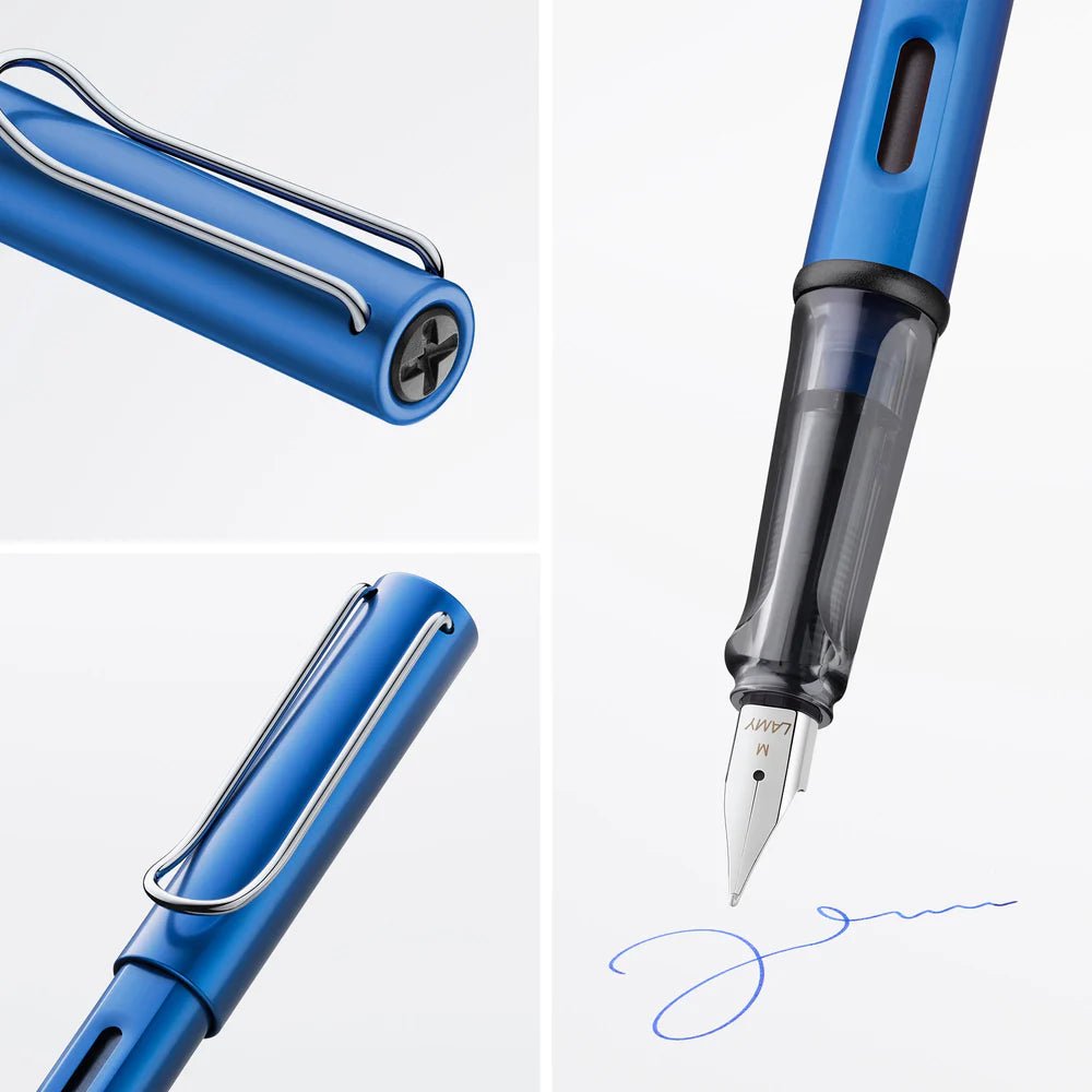 Stylo plume LAMY AL - star - Ocean Blue - Extra - fine (EF) - 4014519203193