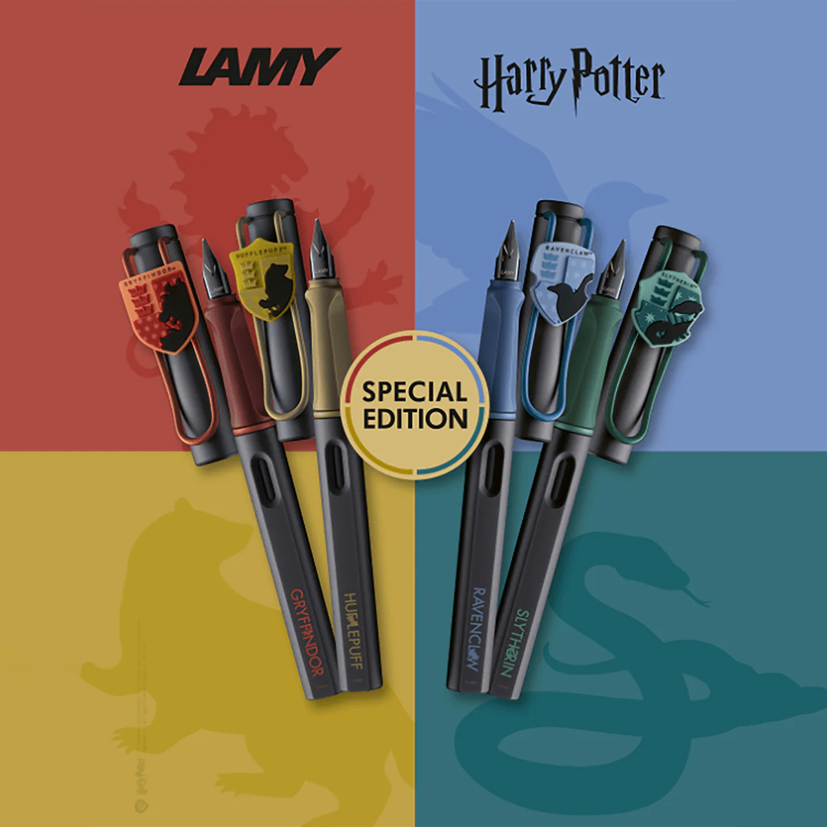 Stylo plume LAMY safari Édition Spéciale Harry Potter - Poufsouffle - Medium (M) - 