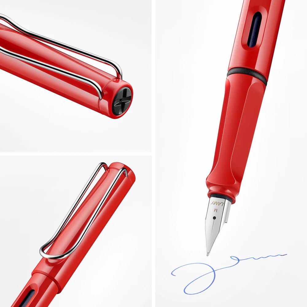 Stylo plume LAMY safari - Red - Extra - fine (EF) - 4014519052500