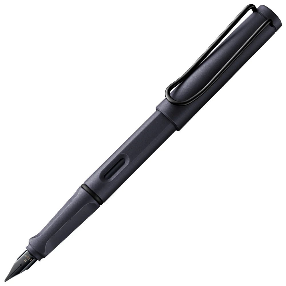 Stylo plume LAMY safari Steel Black Édition Spéciale - Extra - fine (EF) - Steel black - 4014519763277