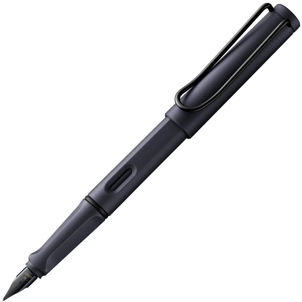 Stylo plume LAMY safari - Steel Black - Extra - fine (EF) - 4014519763277