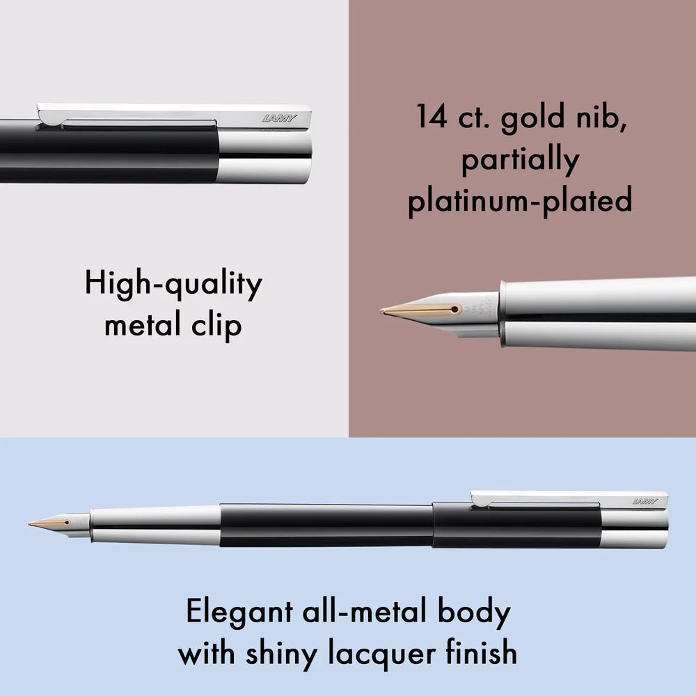 Stylo plume LAMY scala - Pianoblack - Extra - fine (EF) - 4014519681168
