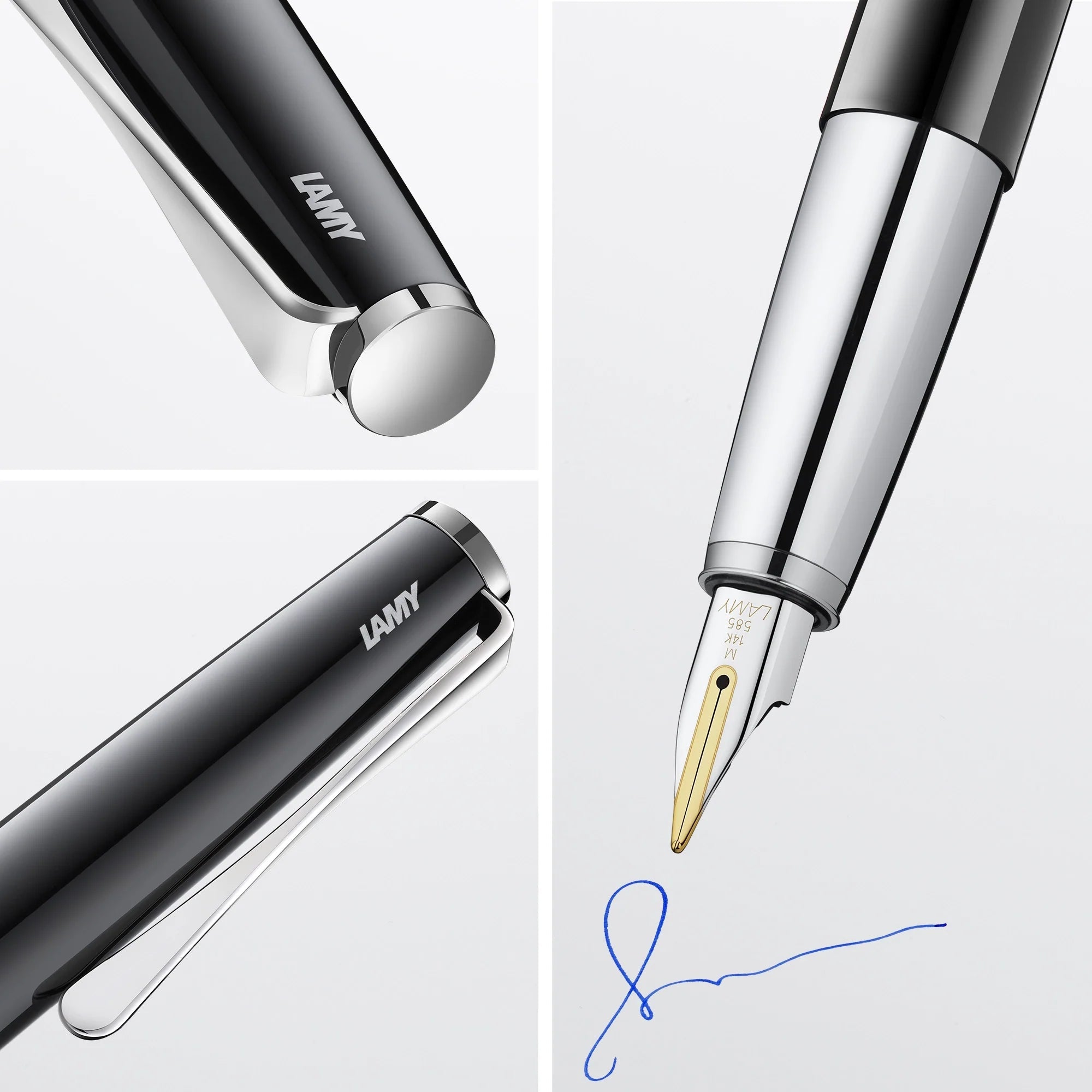 Stylo plume LAMY studio - Pianoblack - Extra-fine (EF) - 4014519693215