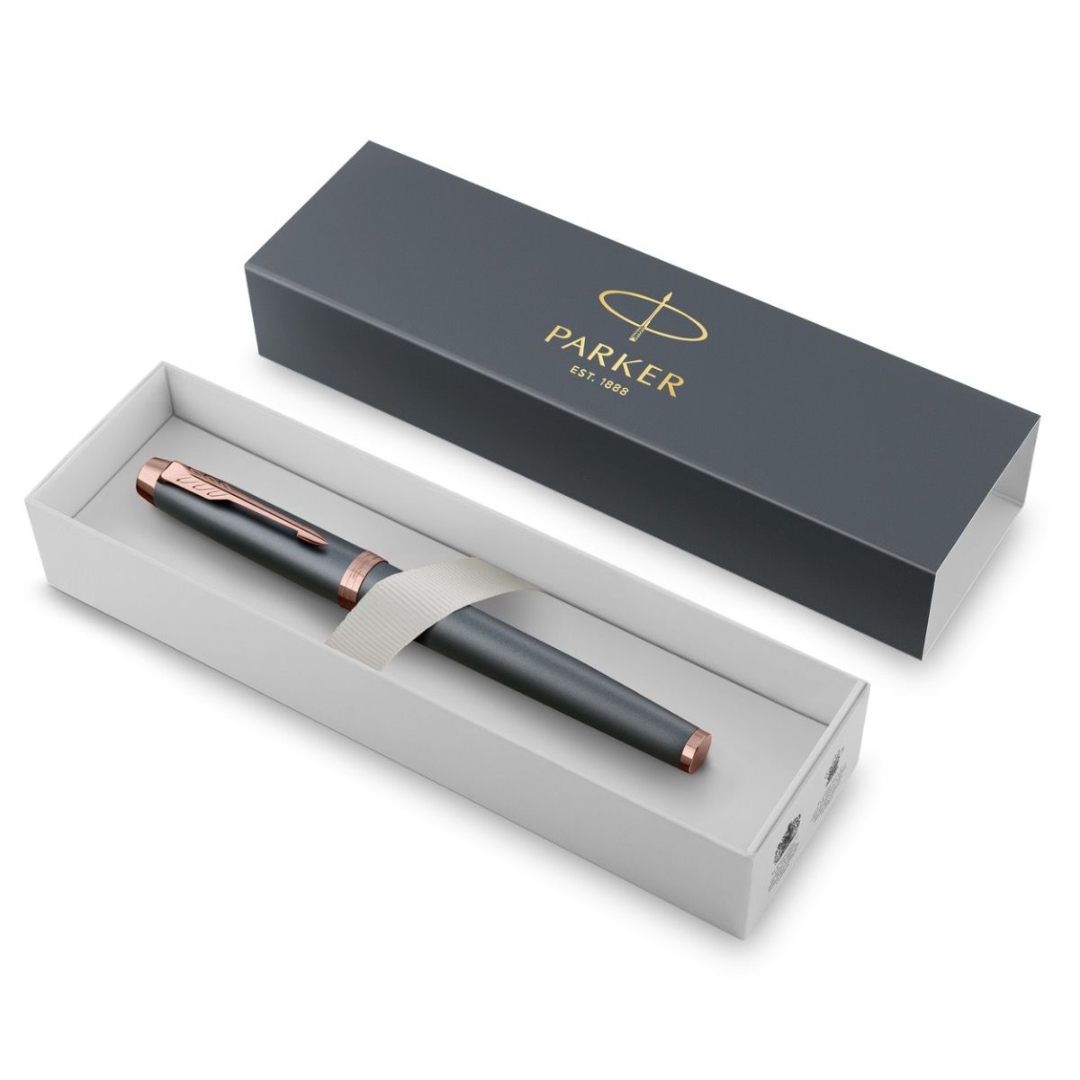 Stylo plume PARKER IM Finishing Touch - Slate - Fine (F) - 3026982354228